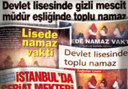Kutsal değerler paspas edildi!
