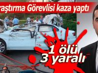 RTEÜ Araştırma Görevlisi kaza yaptı: 1 ölü, 3 yaralı