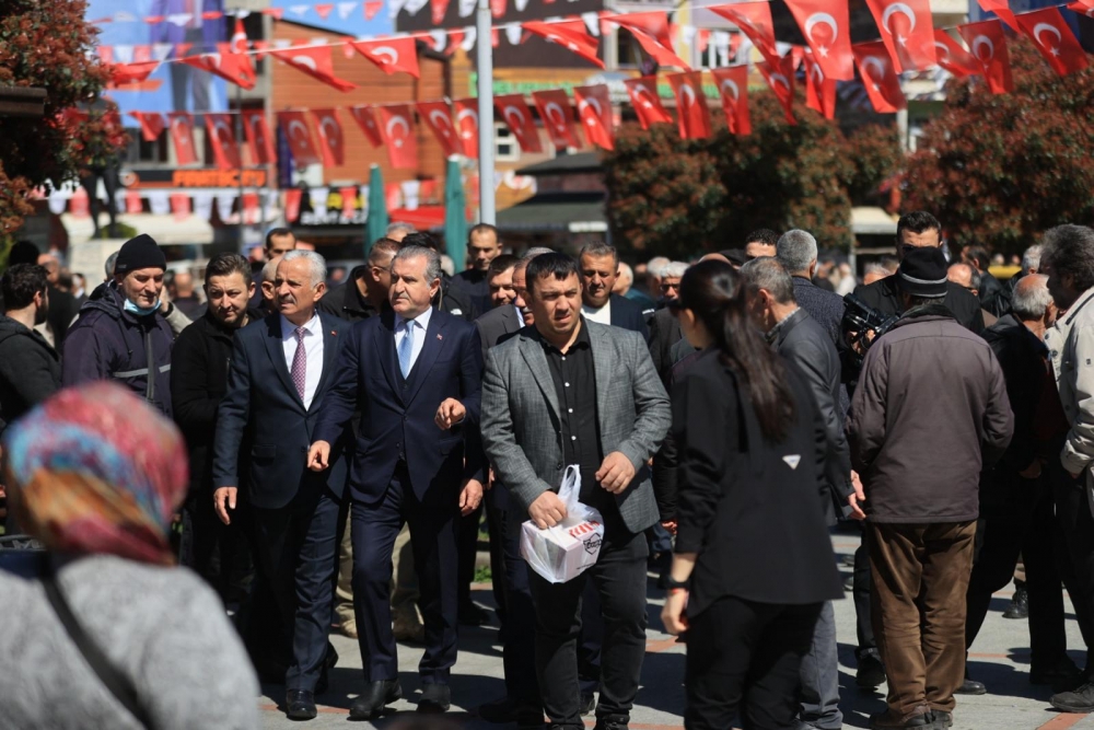 Bakan Bak'tan Kılıç'ın projelerine tam destek 29