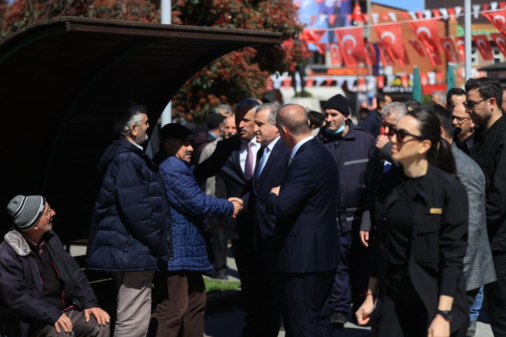 Bakan Bak'tan Kılıç'ın projelerine tam destek 36