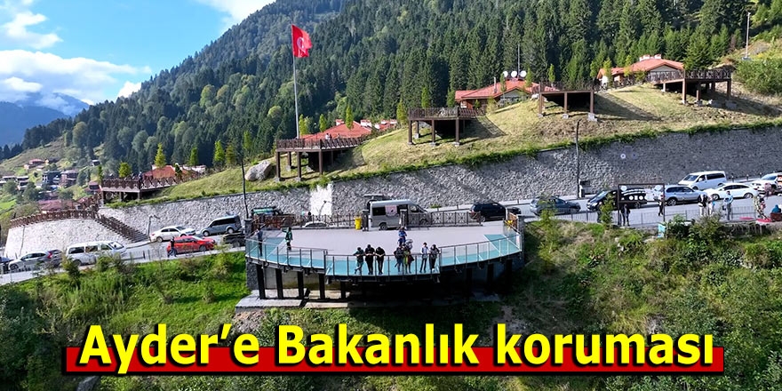 AYDER'E BAKANLIK KORUMASI 1