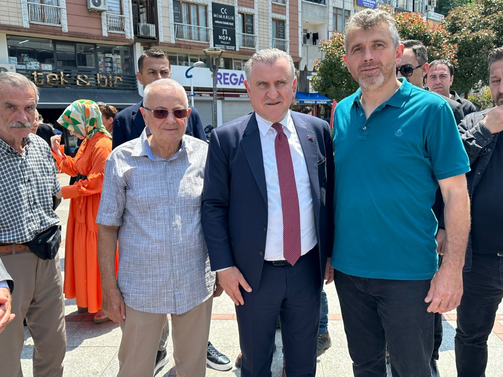 Pazar'daki bayramlaşmada projeler tartışıldı 12