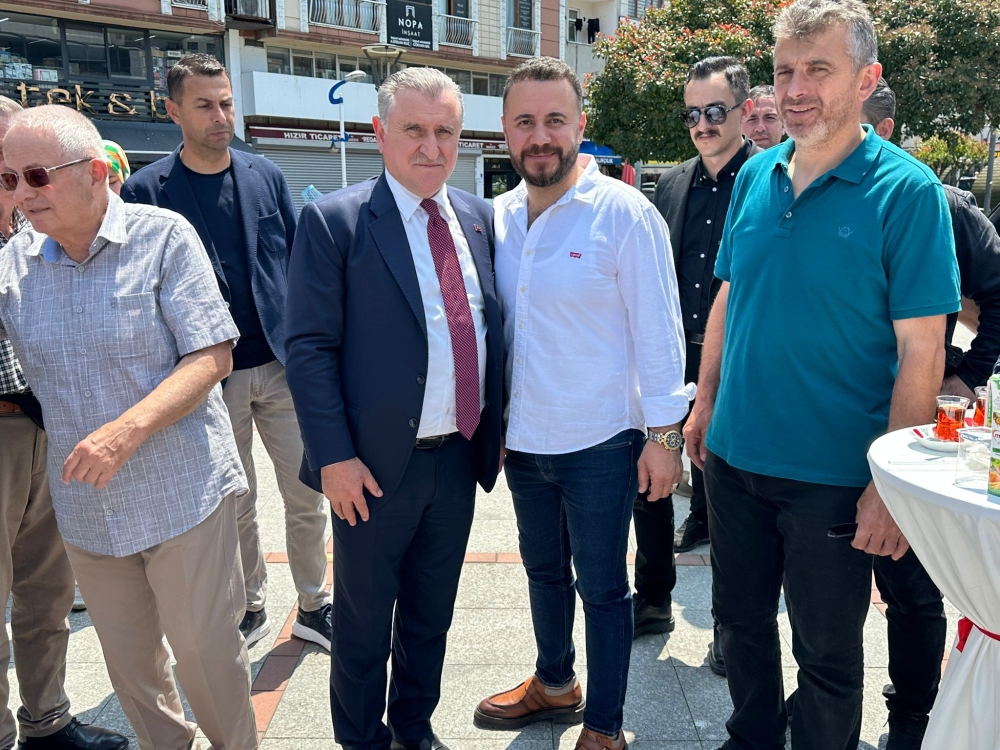 Pazar'daki bayramlaşmada projeler tartışıldı 13