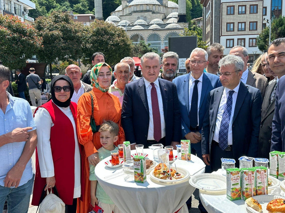 Pazar'daki bayramlaşmada projeler tartışıldı 15