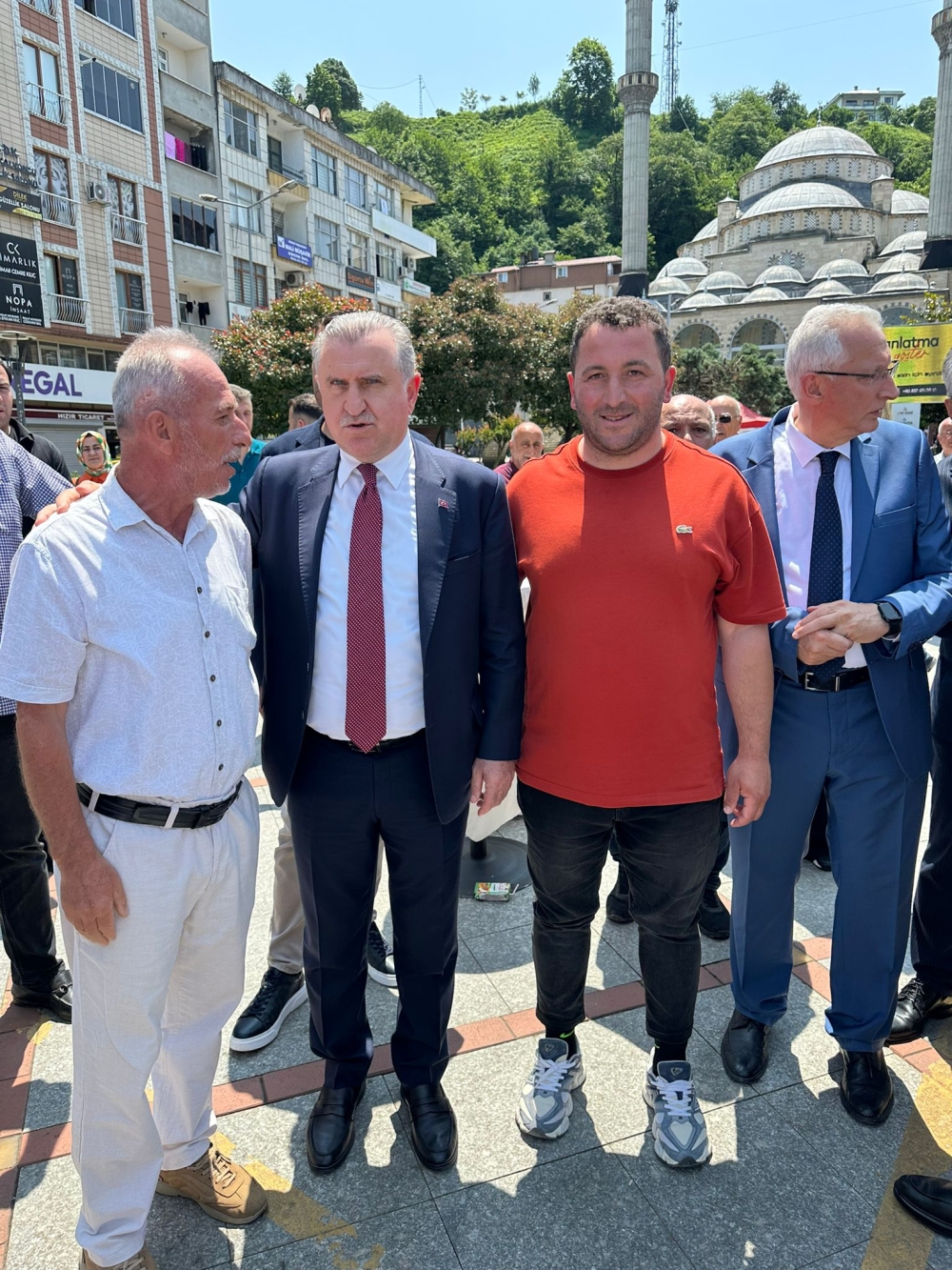 Pazar'daki bayramlaşmada projeler tartışıldı 16