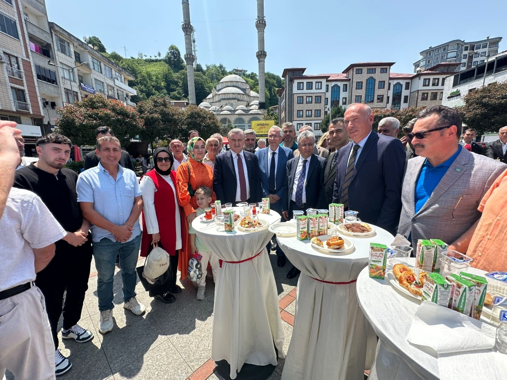 Pazar'daki bayramlaşmada projeler tartışıldı 21