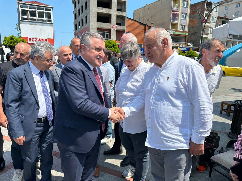 Pazar'daki bayramlaşmada projeler tartışıldı 4