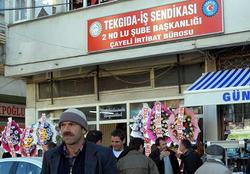 Tek Gıda İş Çayeli'nde büro açtı