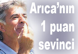 Arıca, 1 puanı sevindirici buldu