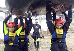 Rize'de rafting sezonu açıldı