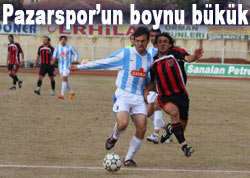 Pazarspor deplasmanda yok