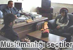 Türk'ü sevdi müslüman oldular