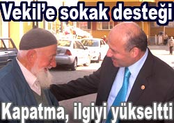 Çırakoğlu'na seçmen desteği