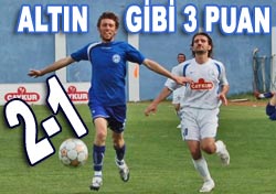 Pazarspor'dan altın galibiyet: 2-1