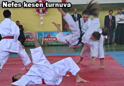Çayeli'nde karate şampiyonası