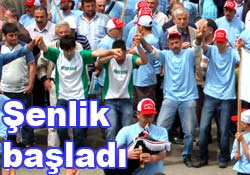 2. Pazar Spor Şenliği başladı