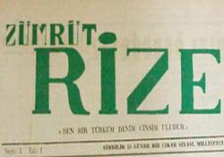 Zümrüt Rize Gazetesi 59 yaşında