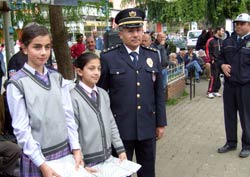 Trafik haftasında ödül yağdı