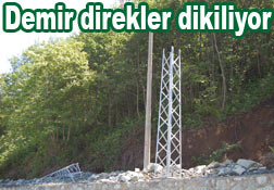 Bu yola bu direkler yakıştı mı?