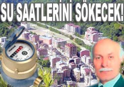 İlçede yazılmayan su da içmesin!