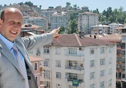 Martılar çatıları mesken tuttu