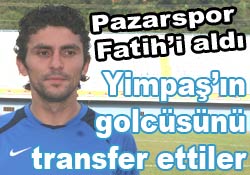 Pazarspordan bir transfer daha