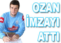 Ozan Solak resmi imzayı attı