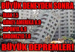 Deney dünyayı yerinden oynattı!