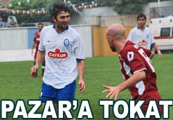 Pazarspor'a bayram tokatı