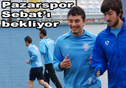 Pazarsporda Sebat mesaisi