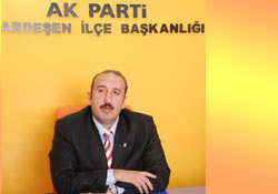 Ardeşende ilk aday adayı Gültekin