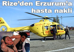 Helikopter ambulans devrede