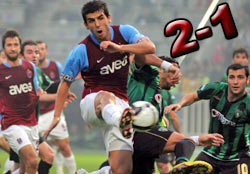 Trabzonspor zirveyi sevdi: 2-1