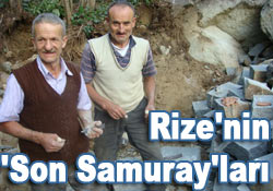 Rizenin son kesme taş ustaları