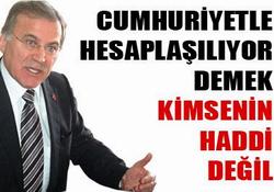 Cumhuriyetle hesaplaşma ayıbı!