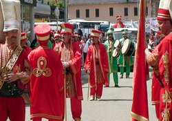 Pazar'da mehter coşkusu