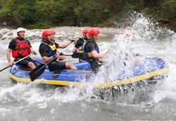 Fırtına Deresi'nde ücretsiz rafting