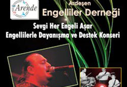 Ardeşenli engellilerden konser