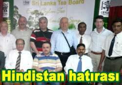 Rize çay ekibi Sri Lanka'da