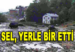 Artvin'de sel ve heyelan can aldı