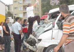 Trabzon'daki kazada 22 yaralı var