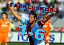 Trabzon İstanbul'a gol oldu yağdı