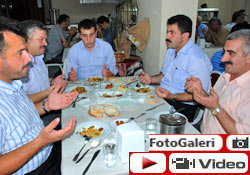 Pazar'ı kaynaştıran iftar