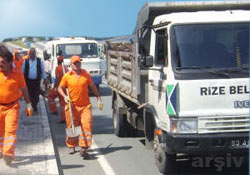 Rize'de trafik kazası: 1 ölü