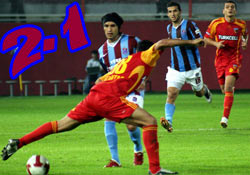 Trabzon ilk yarıda işi bitirdi: 2-1