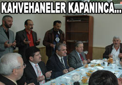 Kahvehane yerine cami lokali!