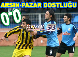 Pazarspor liderlikten oldu: 0-0