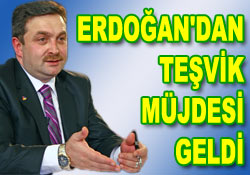 Erdoğan teşvik müjdesini aldı