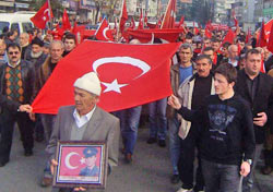 Ardeşen'de teröre lanet mitingi