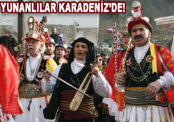 Yunanlı, Trabzon'da yılbaşı kutladı!